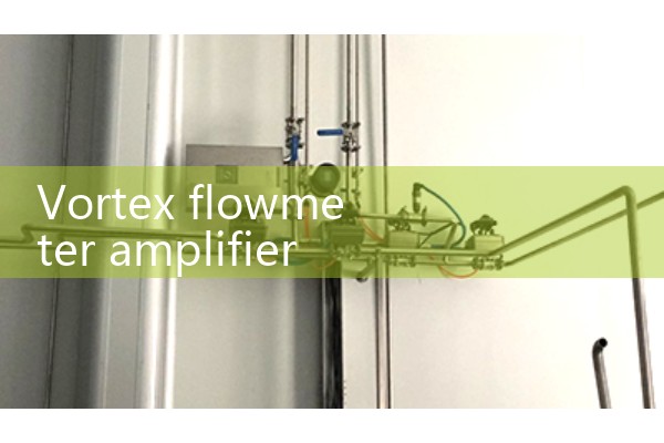 Vortex flowmeter amplifier